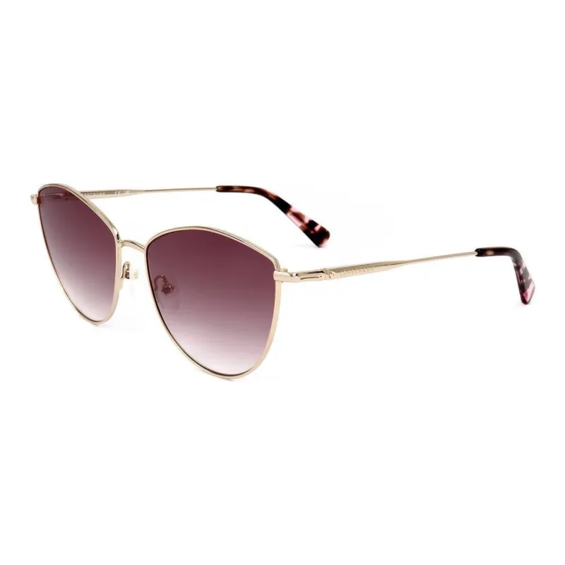 LONGCHAMP Butterfly Sunglasses Women's Gold-0