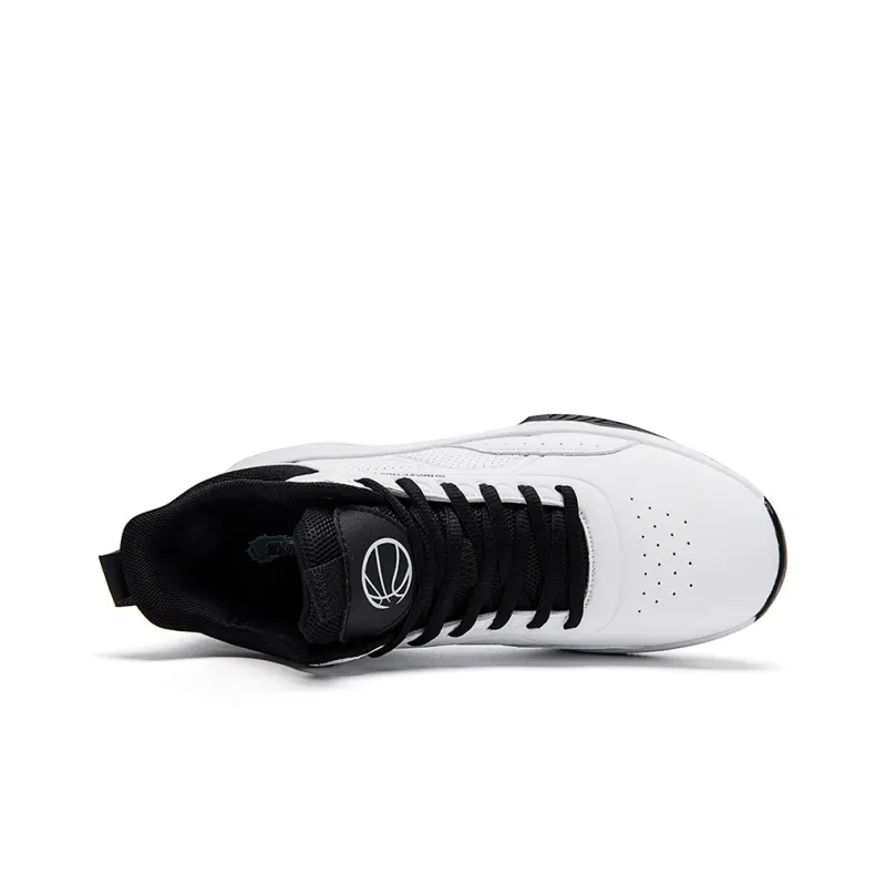 Beta Cushioned Wear-Resistant Coverage Support Mid-Top Basketball Shoes Men's-3