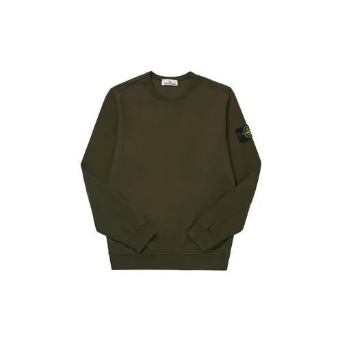 STONE ISLAND Sweatshirts Men Dark Green