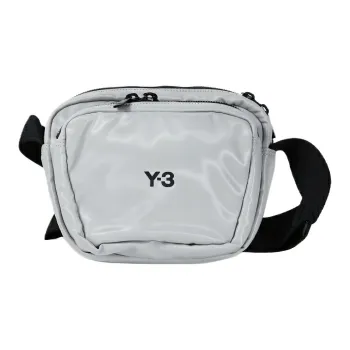 Y 3 Polyester Shoulder Bag Crossbody Bag Regular Men's Gray