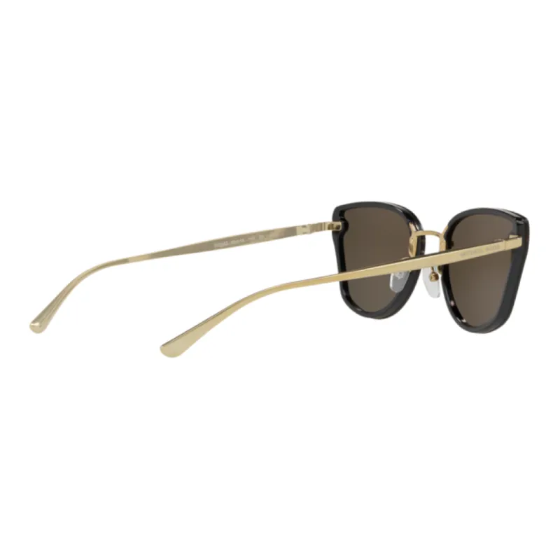 MICHAEL KORS Irregular Shape Sunglasses Women's Brown-4