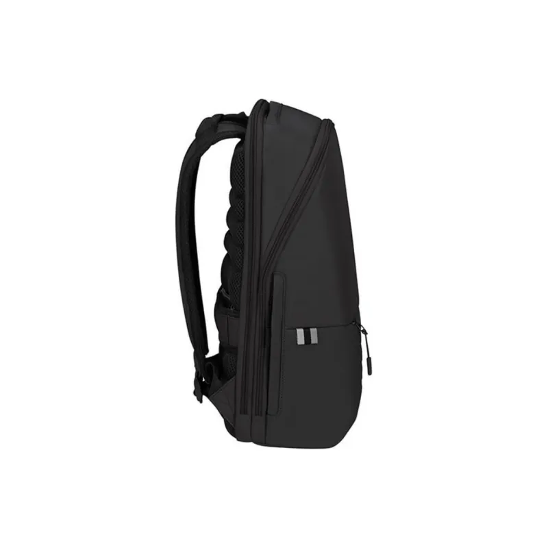 SAMSONITE Recycled PET Polyester With Polyurethane Laptop Bag Backpack Women's Black-3