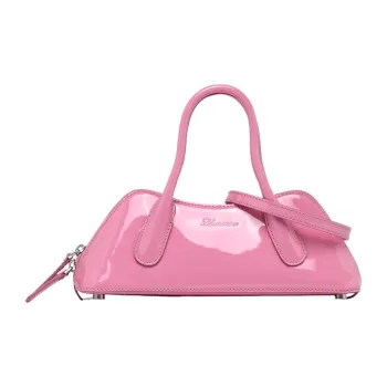 Blumarine Calfskin Shoulder Bag Crossbody Bag Handbag Mini Women's Pink