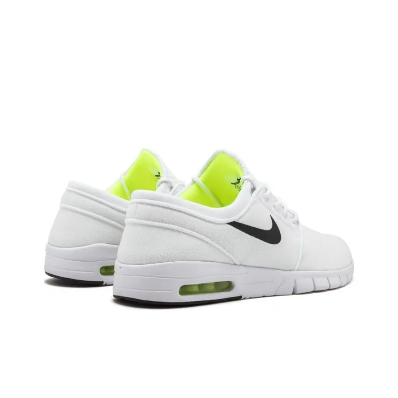Nike Sb Stefan Janoski Max White Black Volt White-3