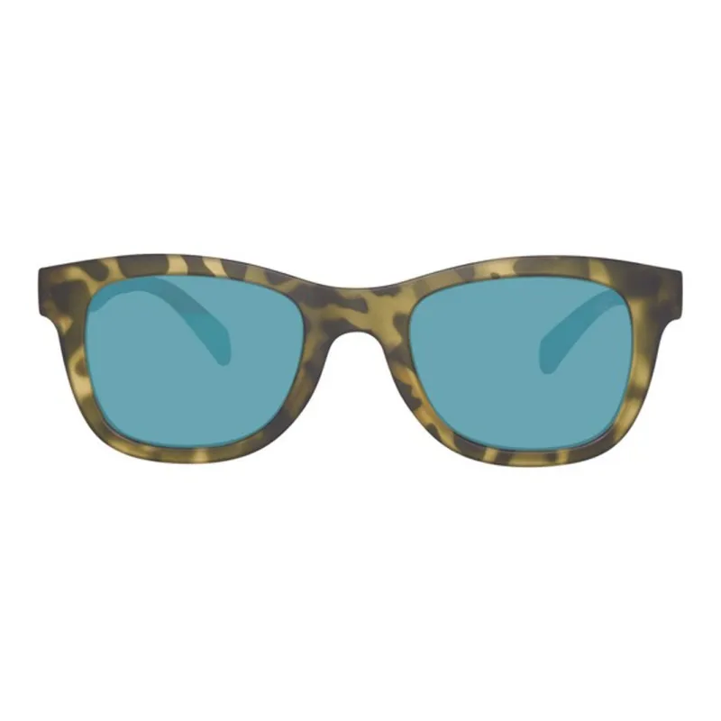 Timberland Injection Molded Rectangular Sunglasses Men's Tortoiseshell-1
