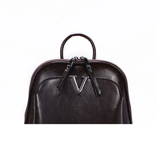 H YXIANG Cow Leather Backpack Women's-6