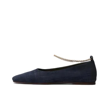 Maria Luca Augusta Casual Single Shoes Flat Women's Dark Blue