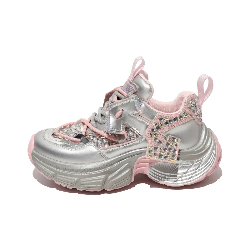 FAICCIA Breathable Chunky Sneakers Women's-0