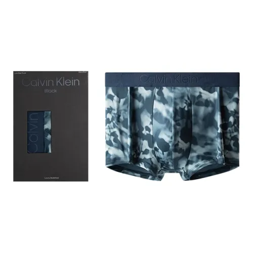 CALVIN KLEIN Underpants Men's 1 Pack Smudge Prone Blue