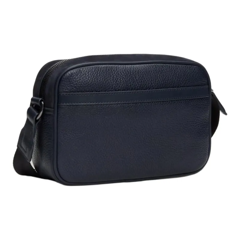 Tommy Hilfiger Leather Shoulder Bag Crossbody Bag Regular Men's Blue-1