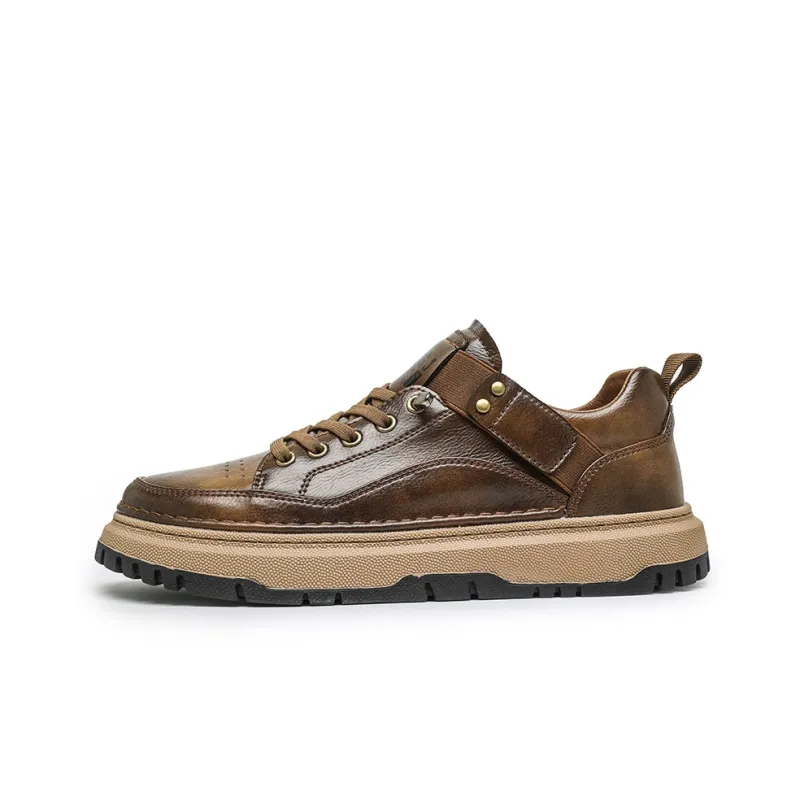 G.N.SHIJIA Wear resistant And Lightweight Low Top Skateboard Shoes Men's-12