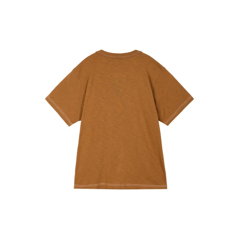 Nike T Shirt Men's Light British Umber-1