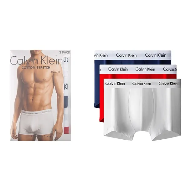 CALVIN KLEIN Underpants Men's 3 Pack Multicolor-0
