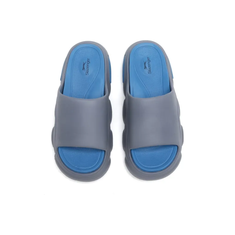 Slazenger Slip Resistant Slide Slippers Men's Gray-3