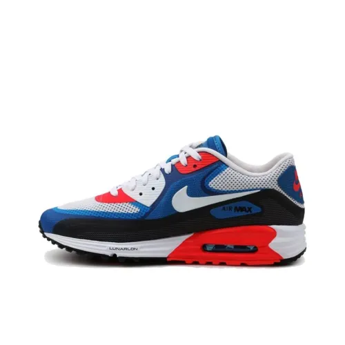 Nike Air Max Lunar 90 Grey Blue Red