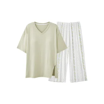 MIIOW Pajama Set Women's Light Green