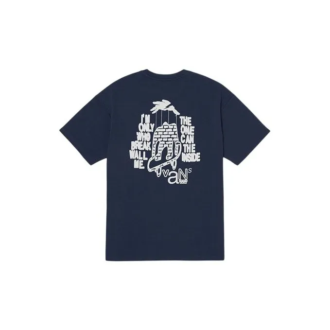 Vans x Asian Artist Collection T Shirt Unisex Dark Blue-1
