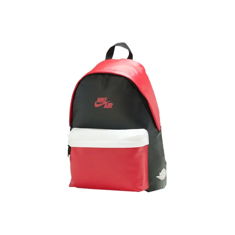 Jordan Polyester Backpack Regular Unisex Red Black White-1
