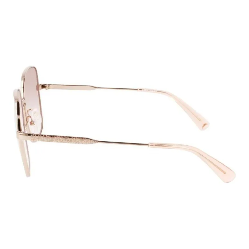 LONGCHAMP Square Sunglasses Women's Silver-2