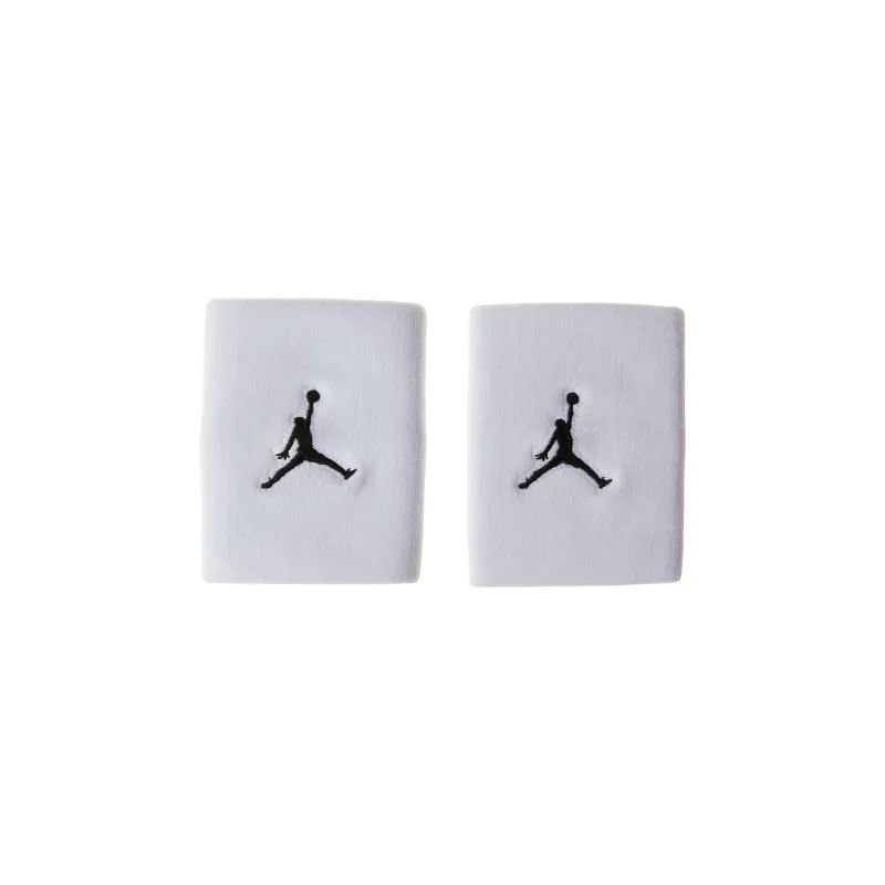 Jordan Wristbands Protective White Nylon-0