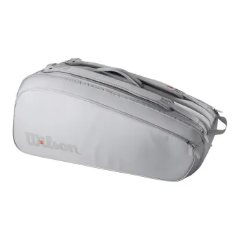 Wilson Tennis Racket Bags Polyester Unisex Arctic Ice
