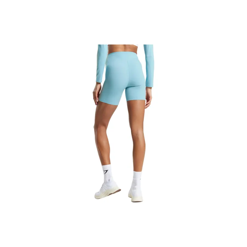 GYMSHARK Sports Shorts Women's Iceberg Blue-1
