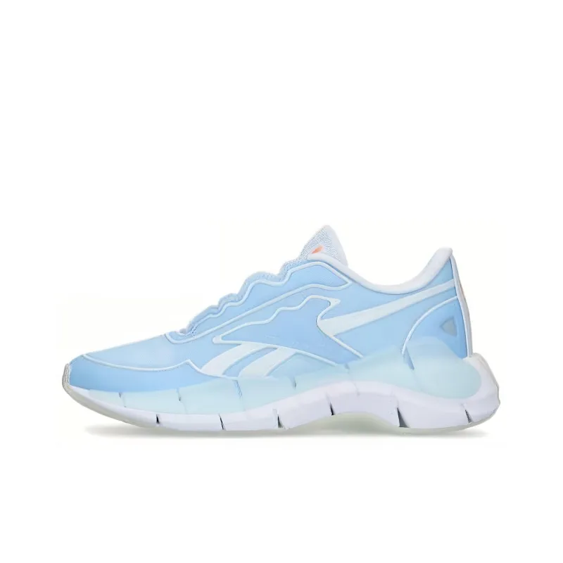 Victoria Beckham x Reebok Zig Kinetica Abrasion Resistant Breathable Low Top Running Shoes Unisex Blue-0
