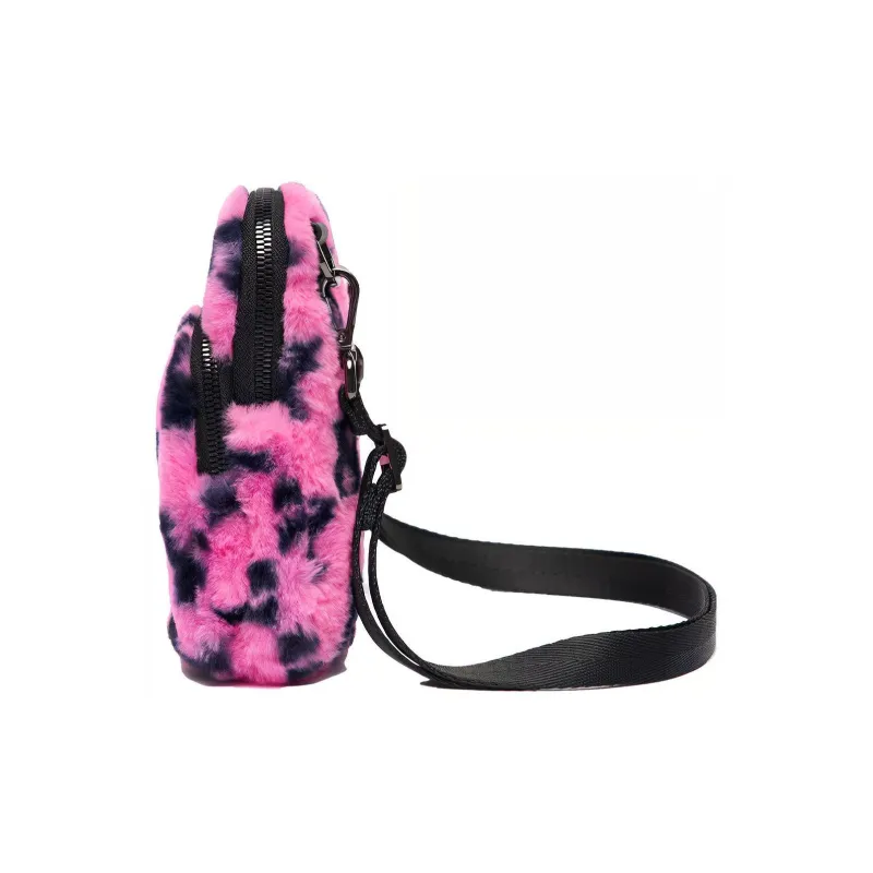 MLB Monogram Collection Polyester Cell Phone Pouch, Shoulder Bag, Crossbody Bag Regular Women's Pink Leopard Print-3