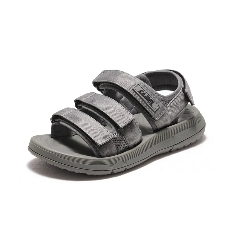 CAMEL Beach Sandals Men Black/Light Brown/Charcoal Gray/Army Green-2