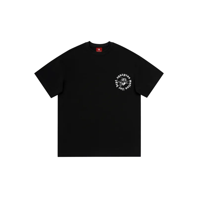 AQUAPROS T Shirts Men Black-1