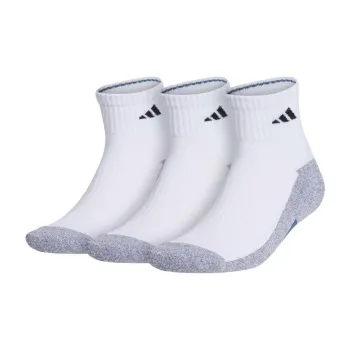 Adidas Free Shipping With AdiClub Cushioned X Quarter Socks 3 Pairs