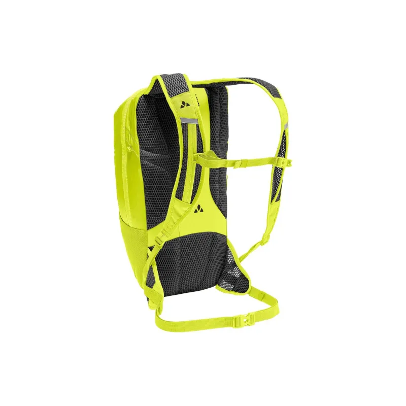 VAUDE Recycled Polyester Polyamide Polyurethane PU Outdoor Hiking Bag Backpack Unisex Bright Green-4