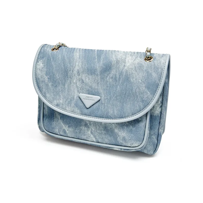 JOSINY Pu Commute Crossbody Bag, Shoulder Bag Regular Women's Gray Blue/Cameo Brown Purple-3