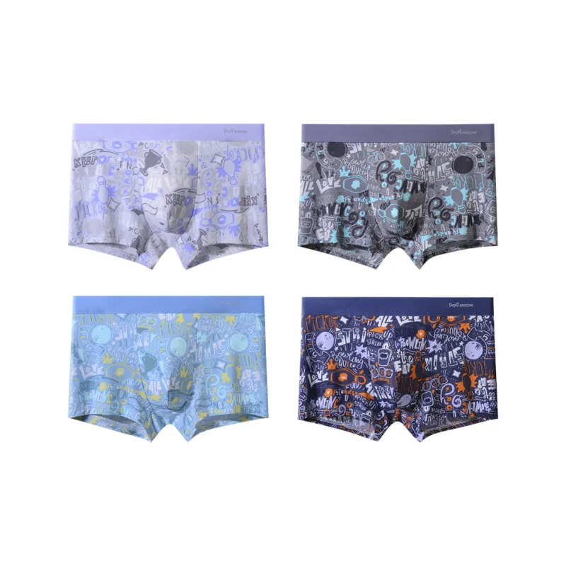 MIIOW Trend Party Series Underpants Men's 4 Pack-1