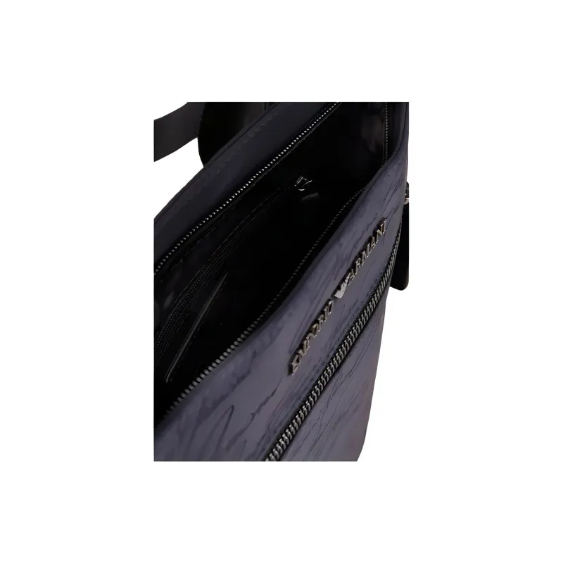 EMPORIO ARMANI Polyamide Messenger Bag, Shoulder Bag, Crossbody Bag Regular Men's Marine Blue-4