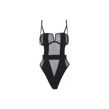 Victoria's Secret BLUEBELLA Orla Wired Body / Black Bodysuits Women's Black