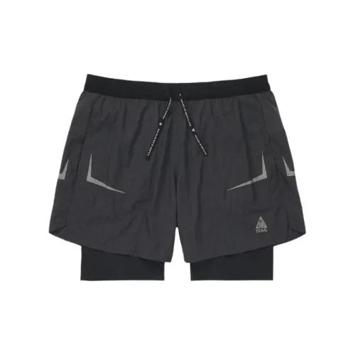 KOLON SPORT Casual Shorts Men Dark Gray