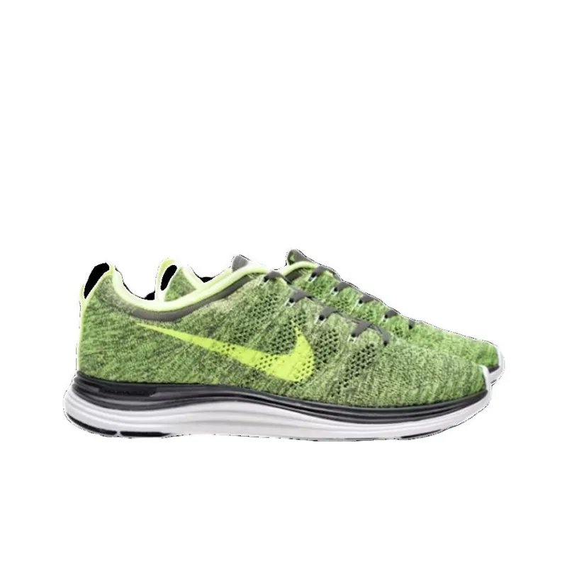 Nike Flyknit Lunar1+ Tarp Green Volt-1