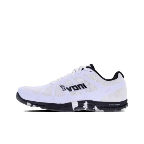 INOV 8 트레이닝화 로우탑 화이트와 블랙 여성