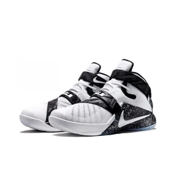 Nike LeBron Soldier 9 Premium 'White Black'