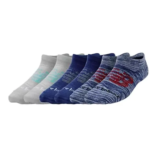 New Balance No-Show Socks Unisex 6 Pack