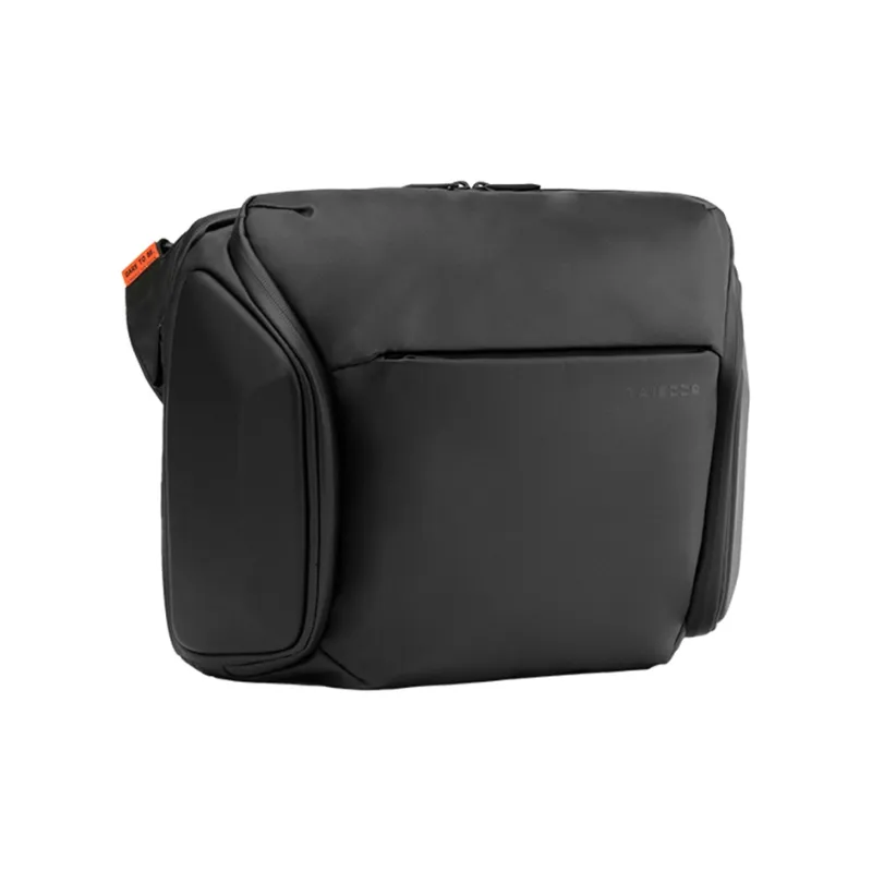TAJEZZO Storage Liner Single Bag Crossbody Bag EVA, Fabric Black Unisex-2