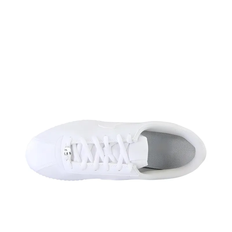 Nike Cortez Basic Leather White White Wolf Grey Mtllc Silver-4