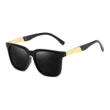 Black Gold Frame with Polarized Lens