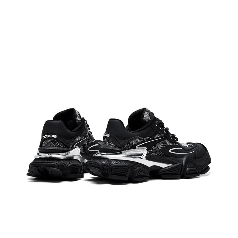 CHERYKALLY Durable Breathable Coverage Low-Top Chunky Sneakers Women's-11