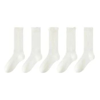 MIIOW Mid-Calf Socks Women's 5 Pack