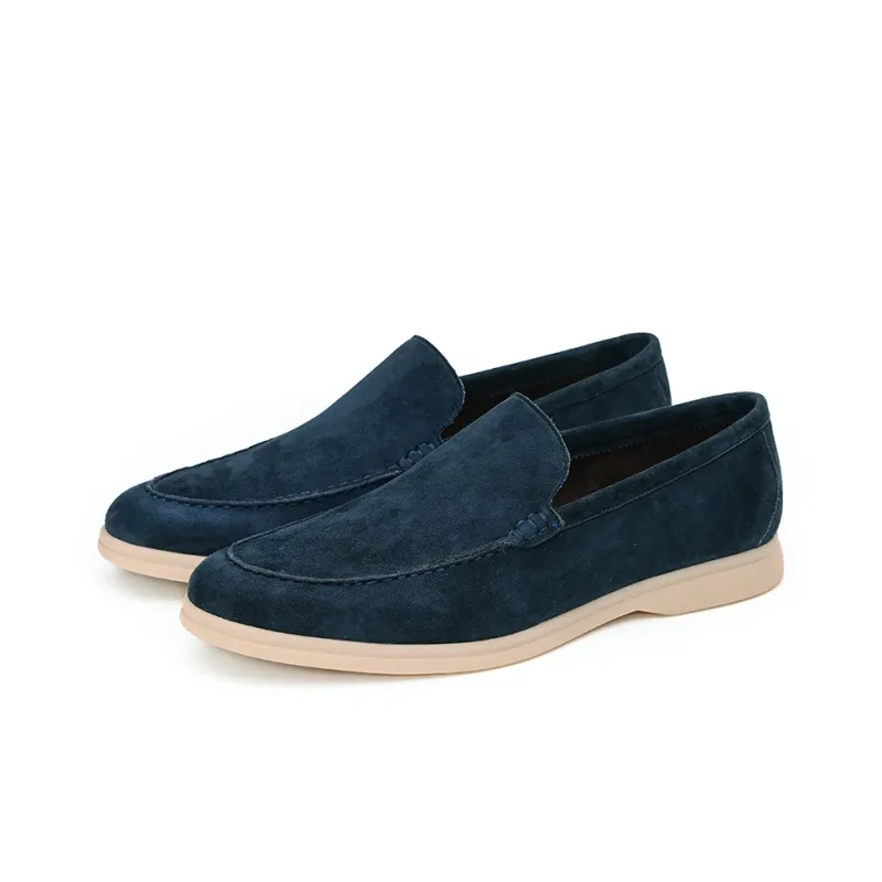 ASTON M.JAZZ Loafers Men Dark Blue/Dark Gray/Dark Coffee-2