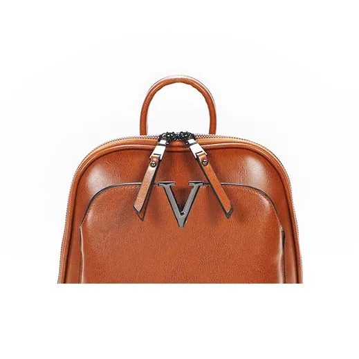 H YXIANG Cow Leather Backpack Women's-10