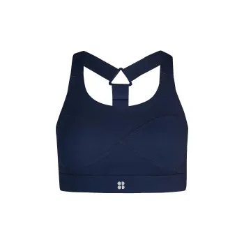 Victoria's Secret SWEATY BETTY Power Medium-Impact Sports Bra/Ny Bra Women's Marine Blue