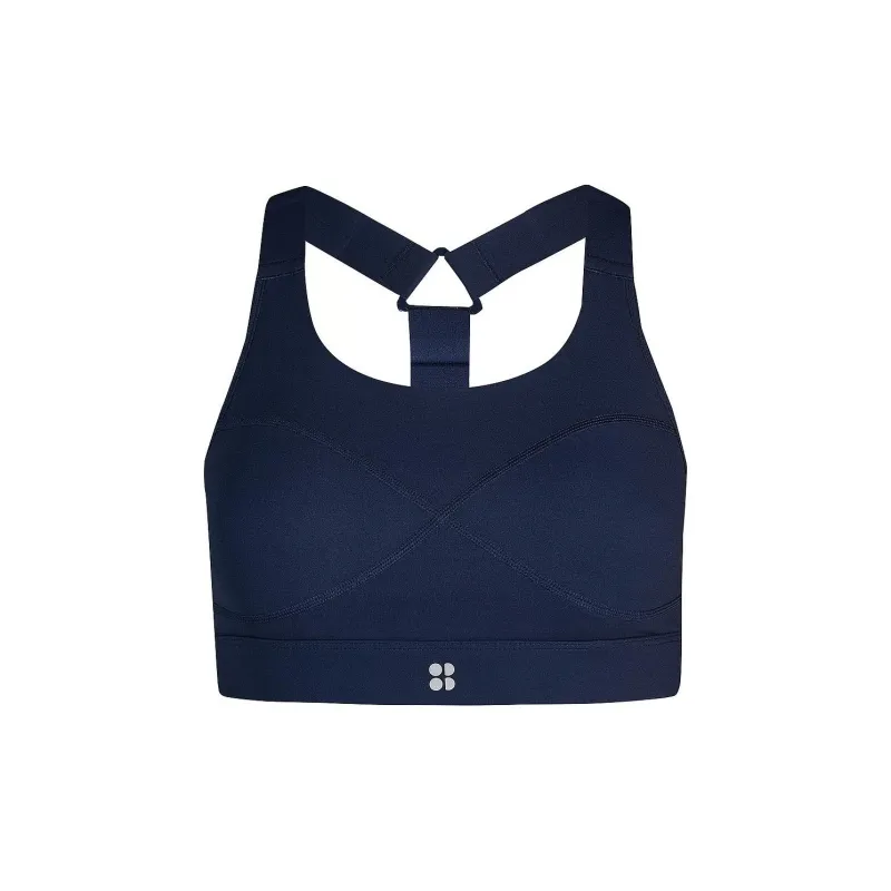 Victoria's Secret SWEATY BETTY Power Medium-Impact Sports Bra/Ny Bra Women's Marine Blue-0